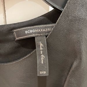 BCBGMAXAZRIA Black Cutout Dress